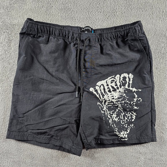 Vitriol Other - Vitriol Fusion Melting Face Board Shorts Drawstring Elastic Waist Medium